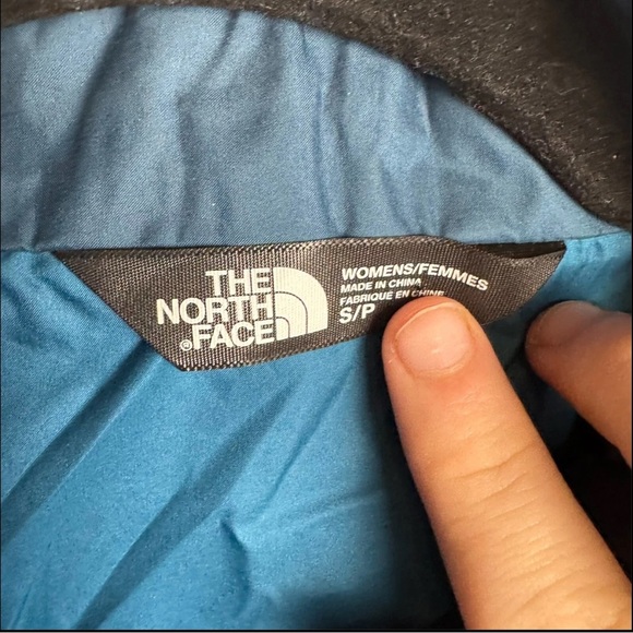 The North Face Teal Full Zip Quilted Puffer Bombay Jacket Women's Small - Picture 2 of 5
